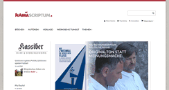 Desktop Screenshot of manuscriptum.de
